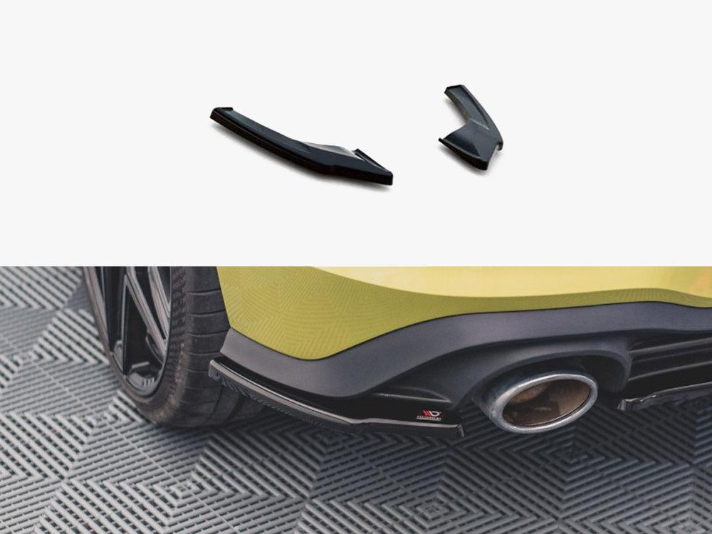 Rear Side Splitters V2 compatible with VW Golf 8 GTI Clubsport (2020-)