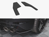 Street PRO Rear Side Splitters compatible with VW Golf R Mk8
