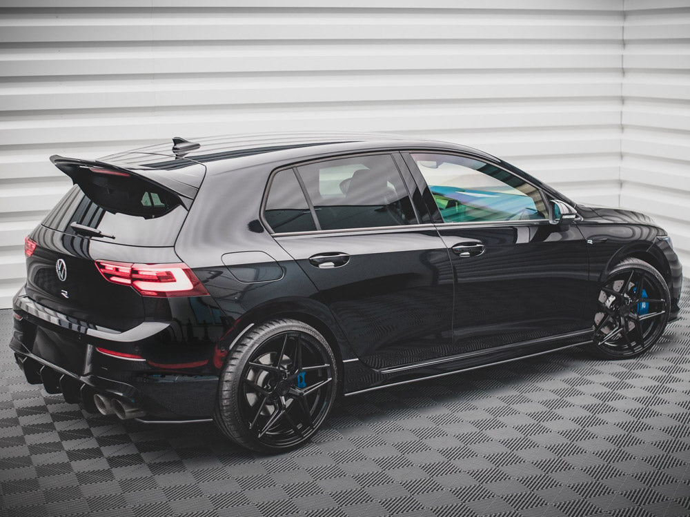 Street PRO Rear Side Splitters compatible with VW Golf R Mk8