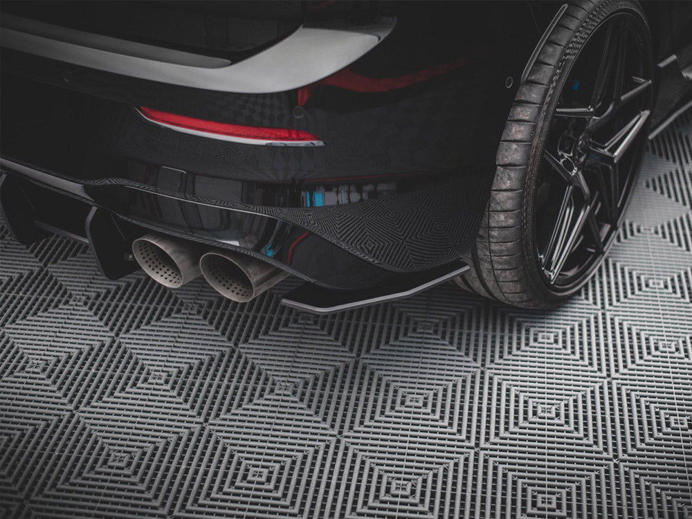 Street PRO Rear Side Splitters compatible with VW Golf R Mk8