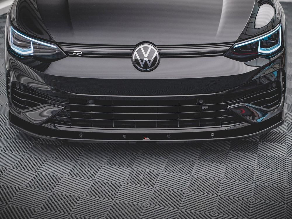 Front Splitter V.1 compatible with VW Golf R Mk8