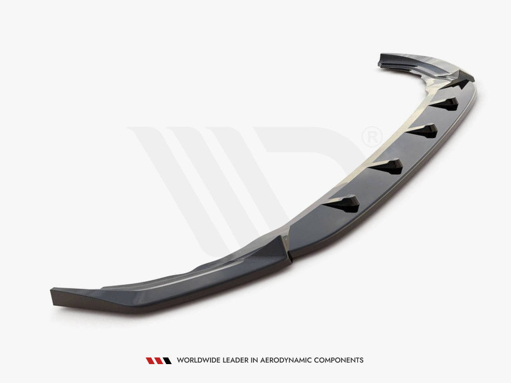 Front Splitter V.2 compatible with VW Golf R Mk8
