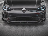 Front Splitter V.2 compatible with VW Golf R Mk8