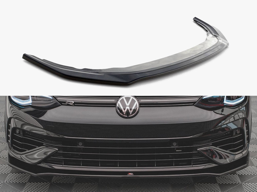 Front Splitter V.3 compatible with VW Golf R Mk8