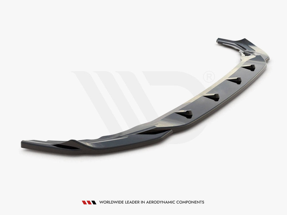 Front Splitter V.4 compatible with VW Golf R Mk8
