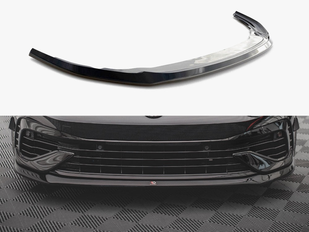 Front Splitter V.5 compatible with VW Golf R Mk8
