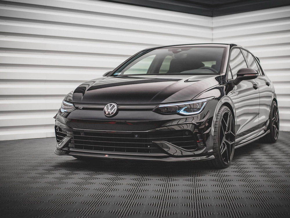 Front Splitter V.5 compatible with VW Golf R Mk8