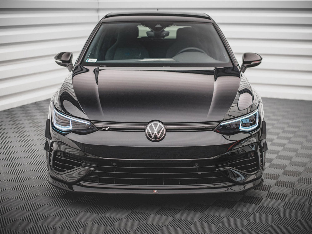 Front Splitter V.5 compatible with VW Golf R Mk8