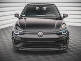 Front Splitter V.5 compatible with VW Golf R Mk8