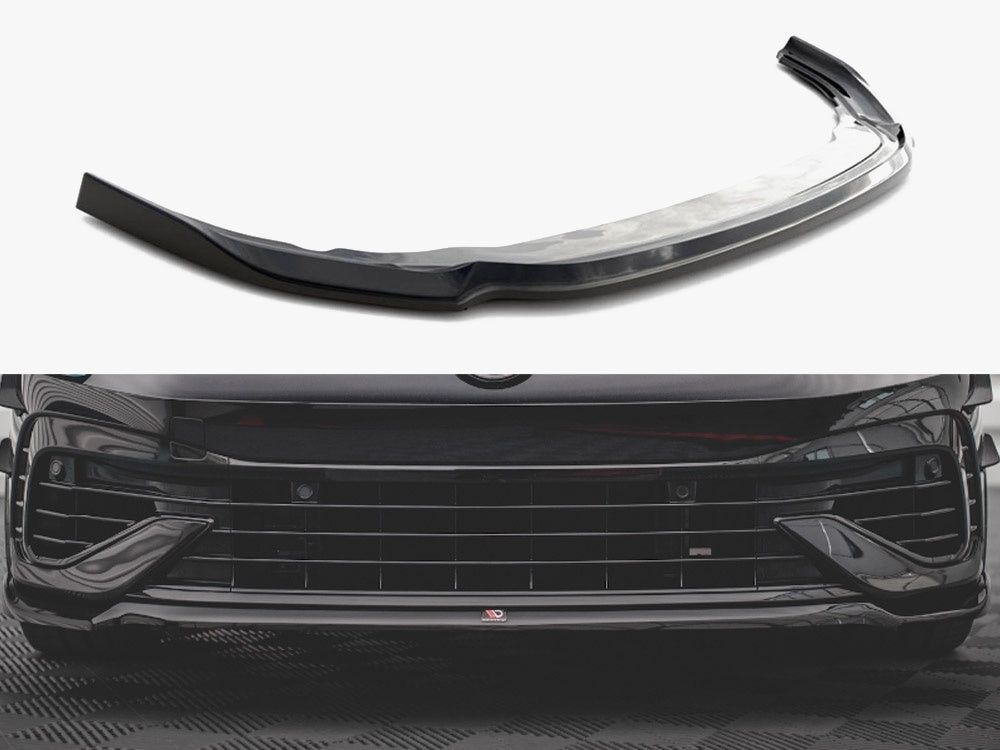 Front Splitter V.6 compatible with VW Golf R Mk8