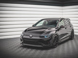 Front Splitter V.6 compatible with VW Golf R Mk8