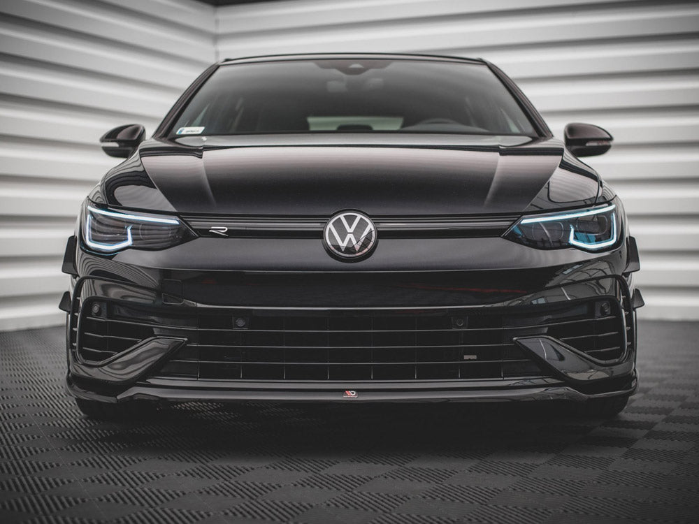 Front Splitter V.6 compatible with VW Golf R Mk8