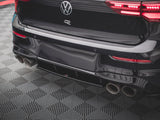 MAXTON DESIGN Central Rear Splitter VW Golf R MK8 (2020-)