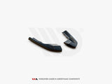 Rear Side Splitters V.1 compatible with Volkswagen Golf R Mk8