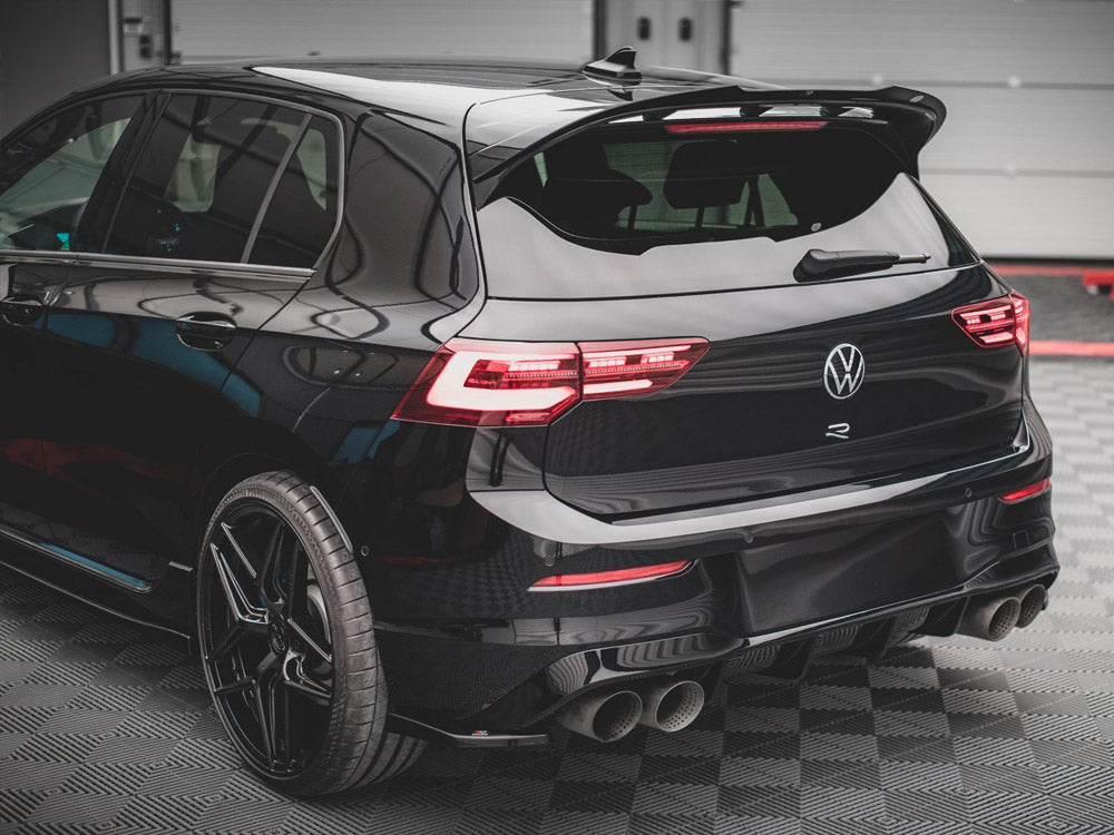 Rear Side Splitters V.2 compatible with Volkswagen Golf R Hatchback Mk8