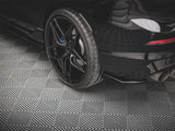 Rear Side Splitters V.2 compatible with Volkswagen Golf R Hatchback Mk8