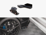Rear Side Splitters V.2 + Flaps compatible with Volkswagen Golf R Hatchback Mk8