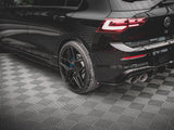 Rear Side Splitters V.4 compatible with Volkswagen Golf R Hatchback Mk8