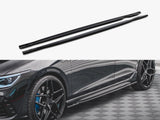 Side Skirts Diffusers V.1 compatible with Volkswagen Golf R Mk8