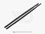 Side Skirts Diffusers V.1 compatible with Volkswagen Golf R Mk8