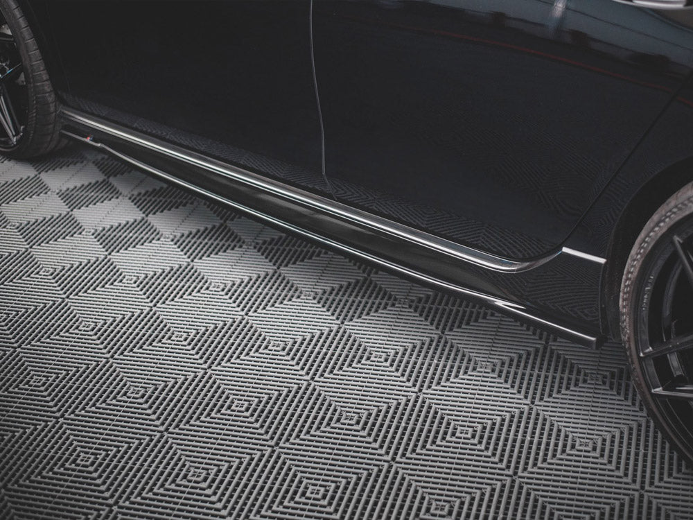 Side Skirts Diffusers V.1 compatible with Volkswagen Golf R Mk8