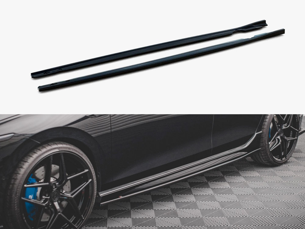 Side Skirts Diffusers V.2 compatible with VW Golf R Mk8