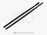 Side Skirts Diffusers V.2 compatible with VW Golf R Mk8