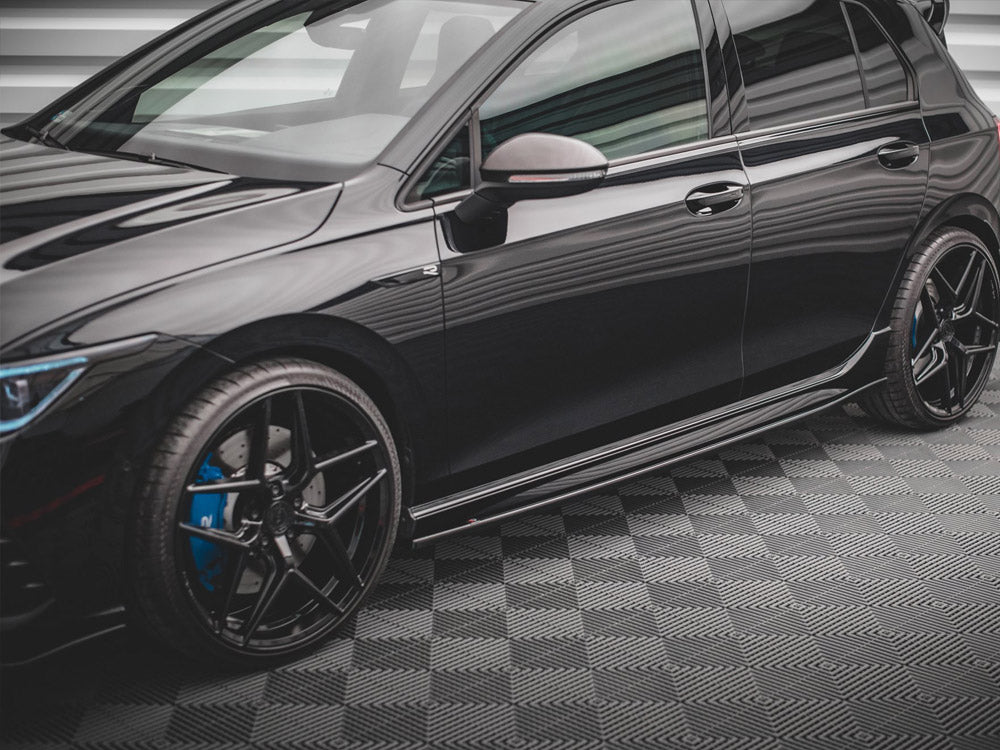 Side Skirts Diffusers V.2 compatible with VW Golf R Mk8