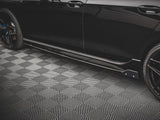 Side Skirts Diffusers V.2 + Flaps compatible with VW Golf R Mk8