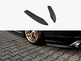 Rear Side Splitters compatible with Audi S8 D4 FL (2015-2017)