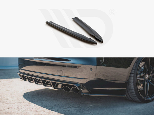 Rear Side Splitters V.2 Audi S8 D4 Facelift (2015-2017)