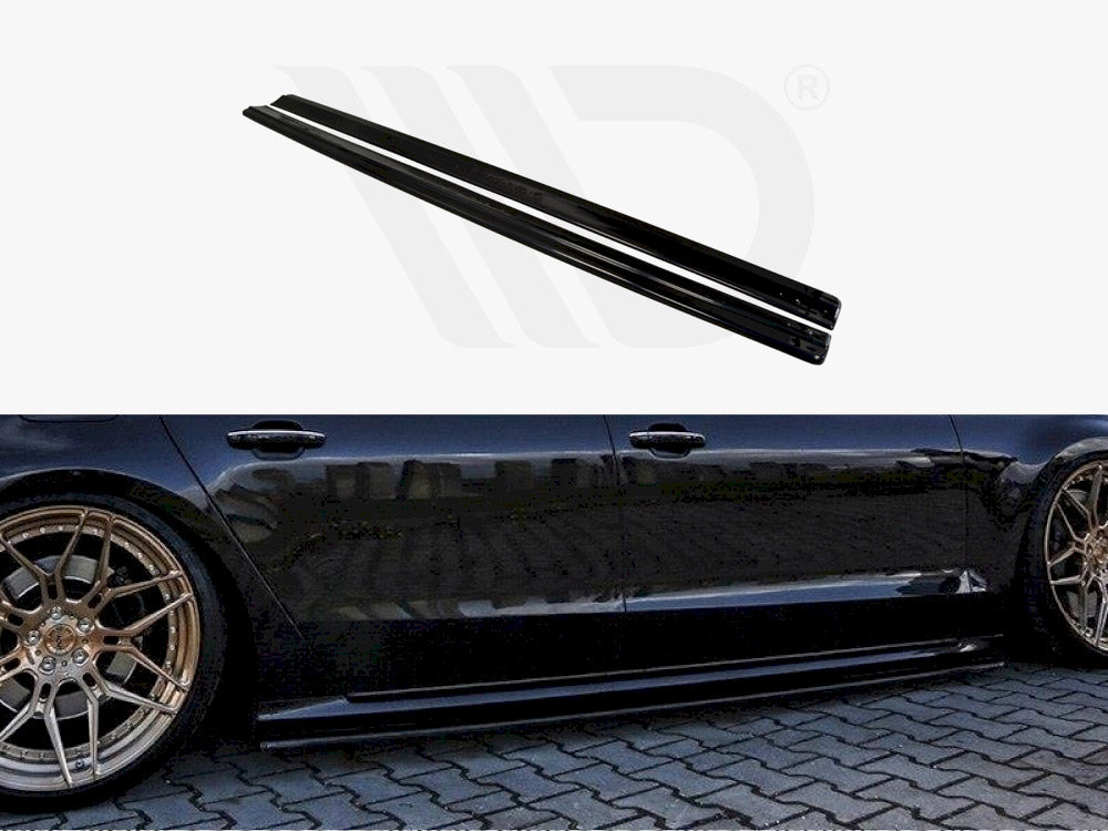 Side Skirts Diffusers Audi S8 D4 FL (2015-2017)