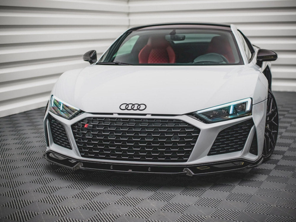 Front Splitter V.1 compatible with Audi R8 Mk2 Facelift