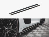 Side Skirts Diffusers V.1 compatible with Audi R8 Mk2 Facelift