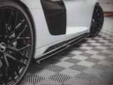 Side Skirts Diffusers V.1 compatible with Audi R8 Mk2 Facelift