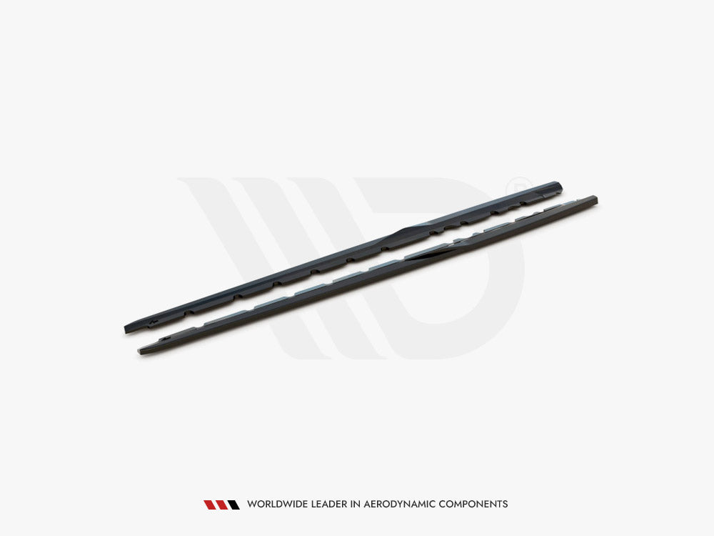 Side Skirts Diffusers V.1 compatible with Audi R8 Mk2 Facelift
