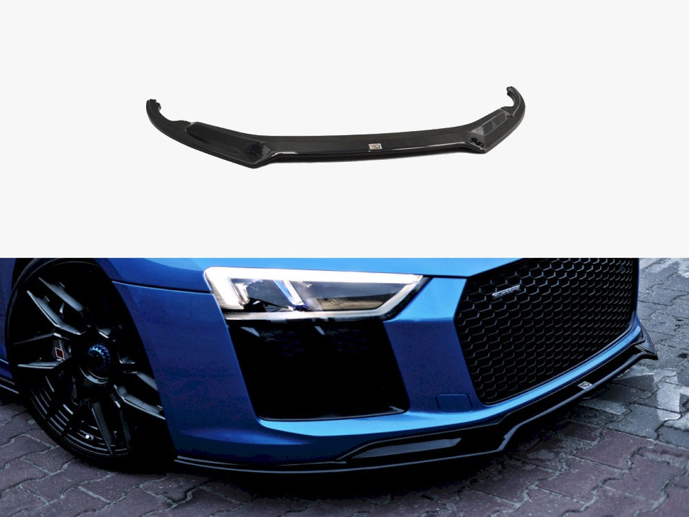 Front Splitter V.2 compatible with Audi R8 Mk2 (2015-2017)
