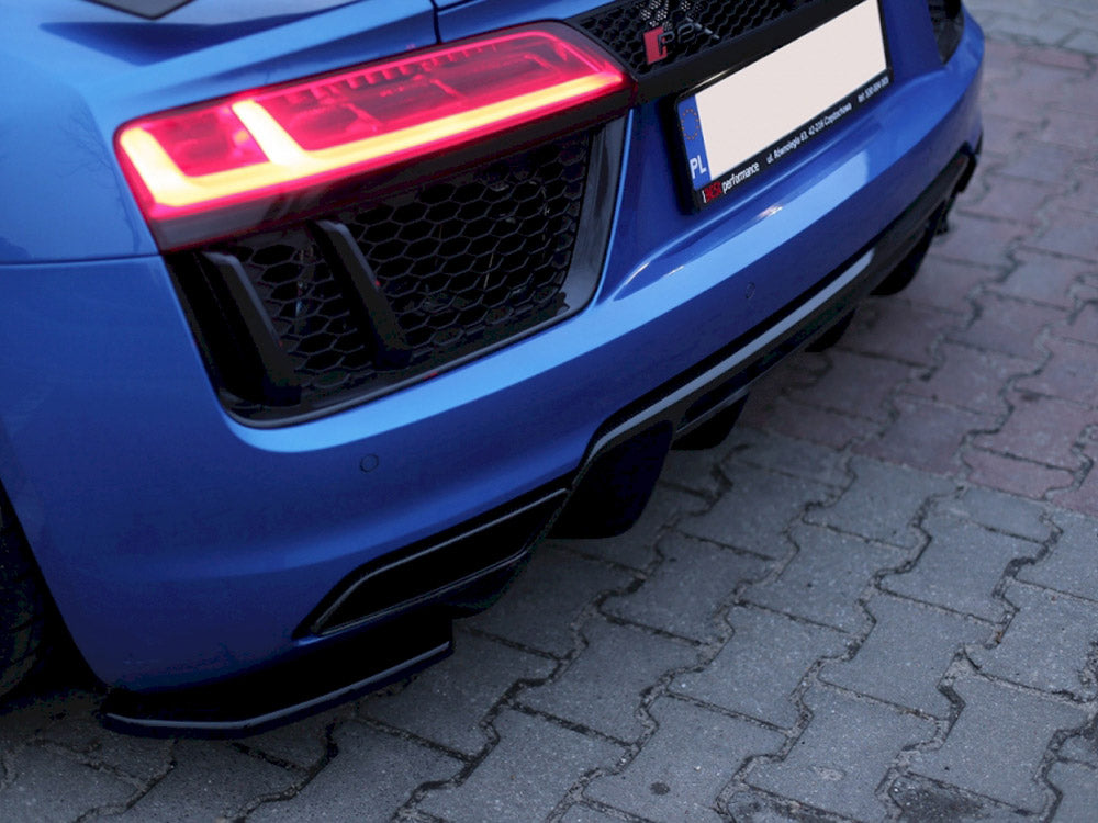 Rear Side Splitters compatible with Audi R8 II (2015-2017)