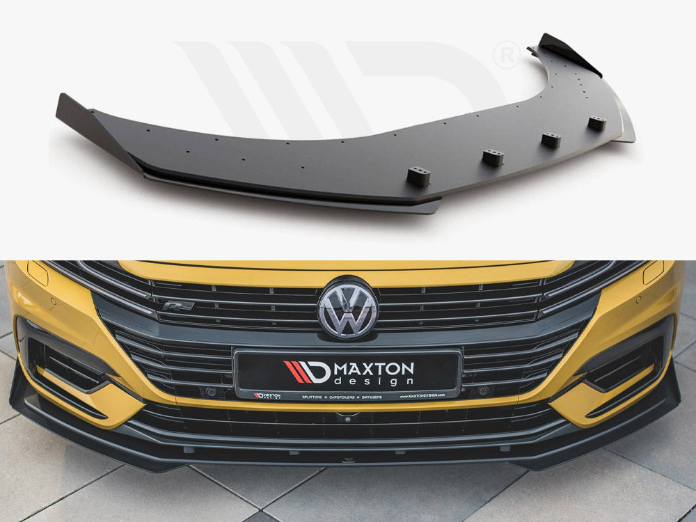 Maxton Racing Front Splitter + Flaps VW Arteon R-Line (2017-)