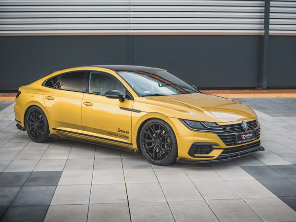 Maxton Racing Front Splitter + Flaps VW Arteon R-Line (2017-)