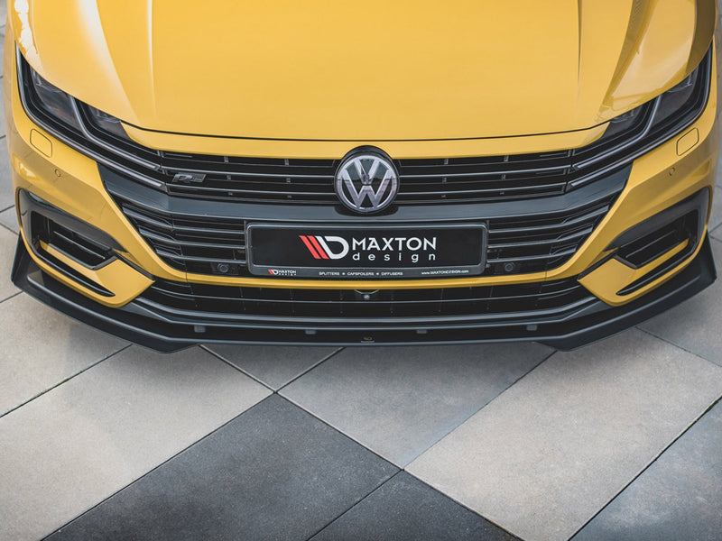 Maxton Racing Front Splitter + Flaps VW Arteon R-Line (2017-)