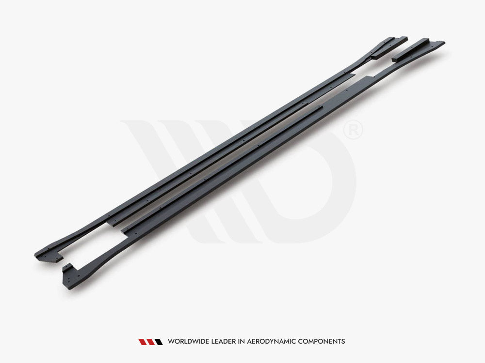 Street PRO Side Skirt Diffusers compatible with Volkswagen Arteon R-Line Sedan / Shooting Brake Mk1
