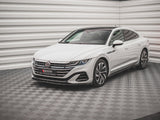 Front Splitter V.2 compatible with Volkswagen Arteon R-Line Sedan / Shooting Brake Mk1 Facelift