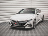 Front Splitter V.3 compatible with Volkswagen Arteon R-Line Sedan / Shooting Brake Mk1 Facelift