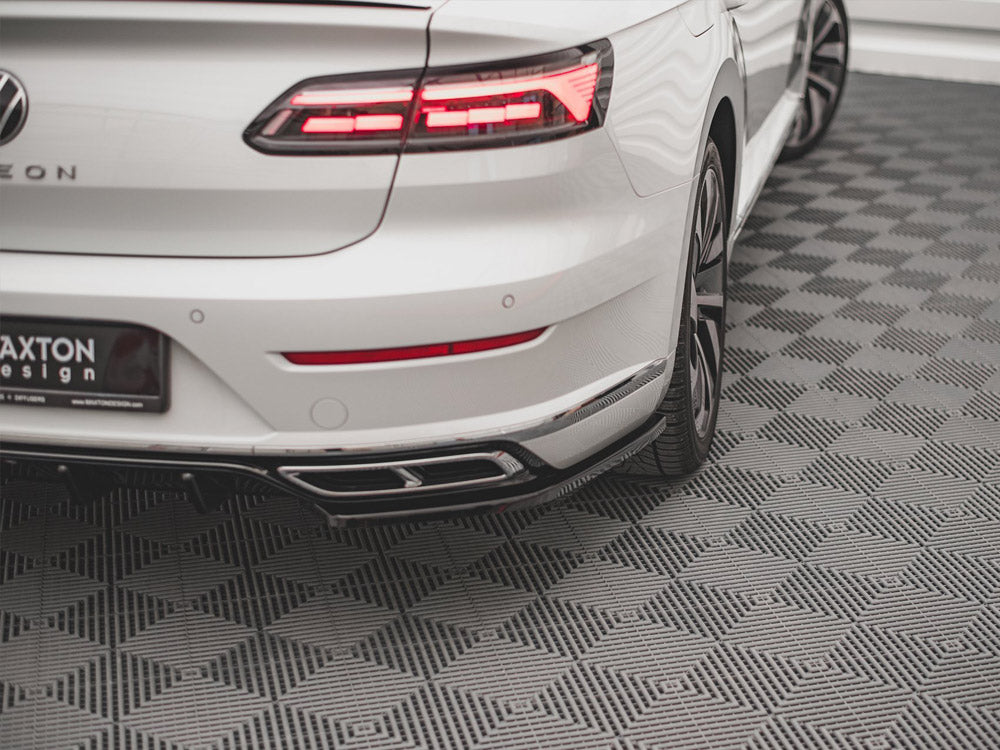 Rear Side Splitters compatible with Volkswagen Arteon R-Line Sedan / Shooting Brake Mk1 Facelift