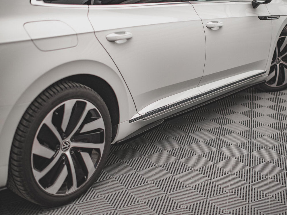 Side Skirt Diffusers compatible with Volkswagen Arteon R / R-Line Sedan / Shooting Brake Mk1 Facelift