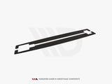 Racing Side Skirts Diffusers compatible with Audi TT Mk2 RS