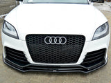 Front Splitter V.2 compatible with Audi TT Mk2 RS (2009-2014)