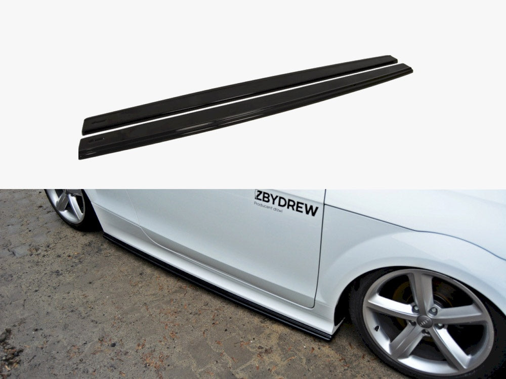 Side Skirts Diffusers compatible with Audi TT Mk2 RS