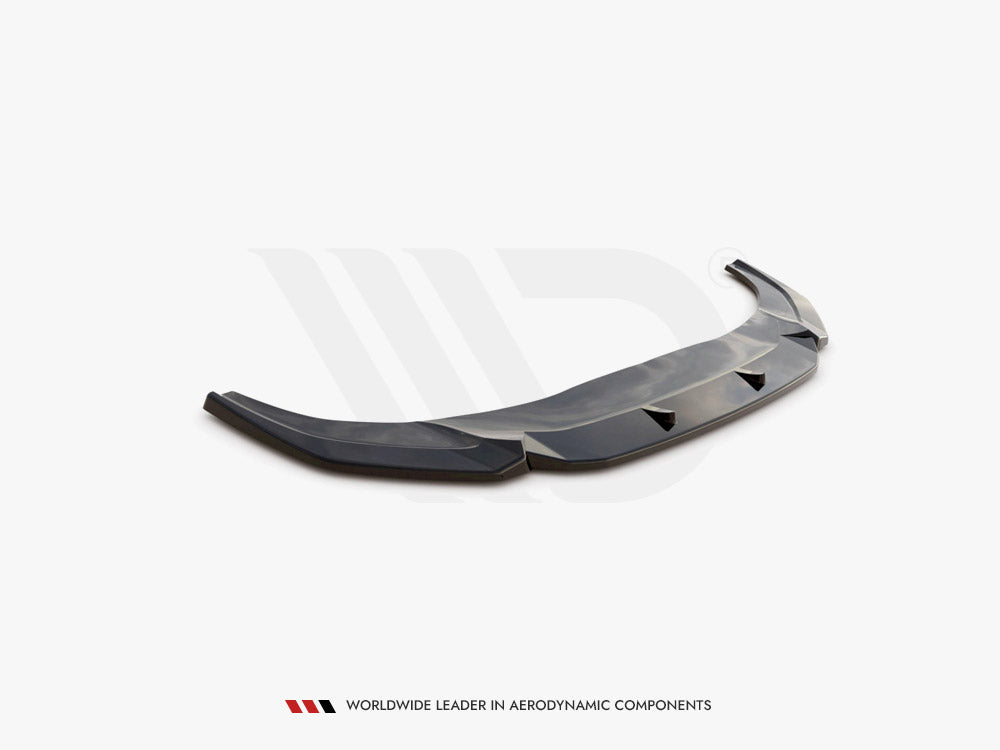 Front Splitter V.1 compatible with Audi Q3 Sportback / SUV S Line F3